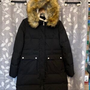 ❣️❣️2 for $20❣️❣️Sam Edelman Black Puffer Coat with Faux Fur Hood